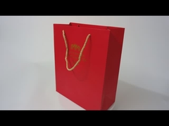 custom printed paper bag packaging with logo manufacturer