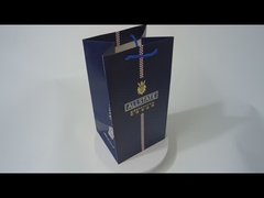 Custom Printed Thick Paper Wine Liquor Bags Packages Wholesale Manufacturer