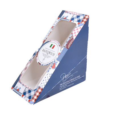 Printed Bulk Custom Packaging Boxes Sandwich UV Coating Special Shape