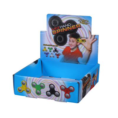 Display Sturdy Cardboard Boxes With Lid Big Capacity Single Layer Promotional