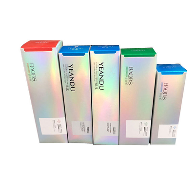 Holographic Paper Luxury Perfume Packaging Boxes With Logo Printing factory