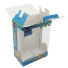 Printed Recycled F-Flute Corrugated Cardboard Toy Boxes Window Carrier Packaging