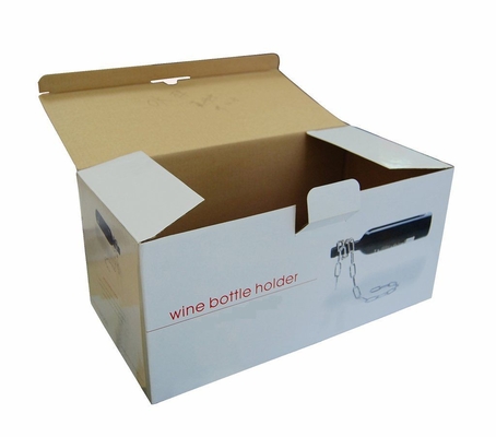 Printed Personalised G-Flute Corrugated Mailer Boxes Wholesale With Locking Tab