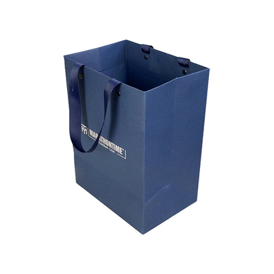 Buy Custom Printed Square Wide Gusset Paper Paper Carry Bags Manufacturers