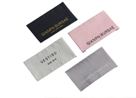 Bespoke End Fold Woven Label T Shirt Labels Taffeta Woven Fabric Clothing Brand Tag