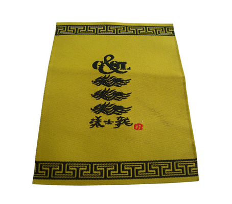 Buy Order Custom Woven Hem Tags Straight Cut Woven Quilt Labels Product Labels Price online manufacture