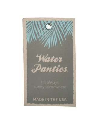 Custom Garment Hang Tags Printing Woven Brand Hang Tag Clothing Labels Supplier