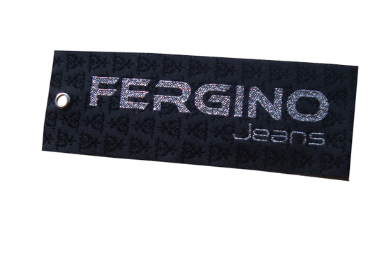 Custom Garment Hang Tags Printing Woven Brand Hang Tag Clothing Labels Supplier