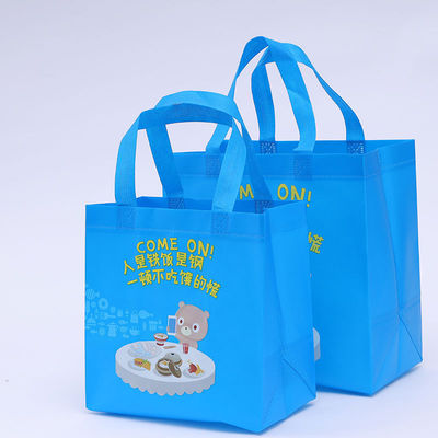 Non Woven Tote Bags Printing Promotional Non Woven Shopping Bags With Custom Logo