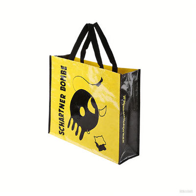Buy PP Laminated Woven Tote Bags with Handles Custom Printed Shopping & Promotional Bags online manufacture