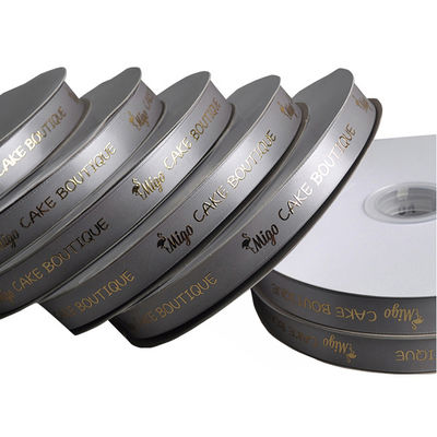 Buy Cheap Satin Ribbon With Hot Stamped Gold Logo – Affordable Custom Ribbon factory online manufacture