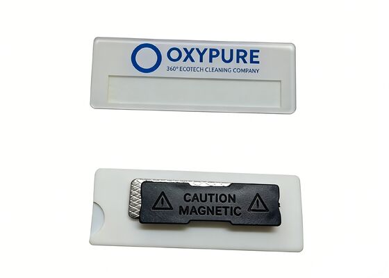 Buy Personalized Name Tags Holder Magnetic Name Plates Staff Name Badges With Custom Logo online manufacture