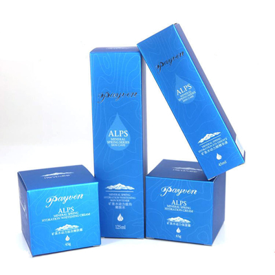 Custom Luxury 350gsm Paper Skincare Packaging Boxes Wholesale Manufacturer