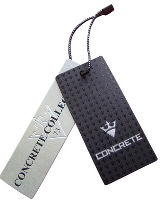 Printed Biodegradable Clothing Tags Creative Paper Cardboard Clothing Tags Supplier