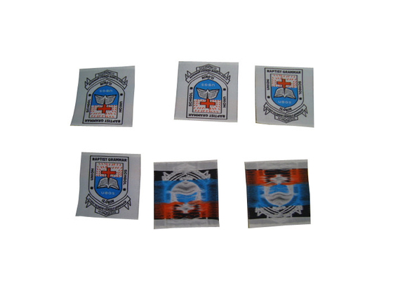 Custom Woven Clothing Labels Fabric Labels Woven Tags For Kids Clothing Factory