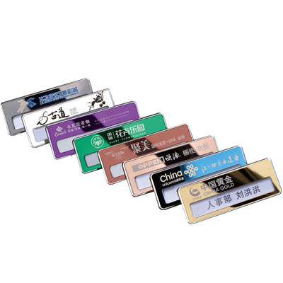 CMYK Name Tag Badges