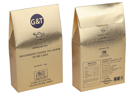 Custom Eco Friendly Tea Packaging Paper Box Paperboard Boxes Manufacturer