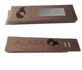 Custom Recycled Paper Packaging Boxes Print With Window For Hair Extension