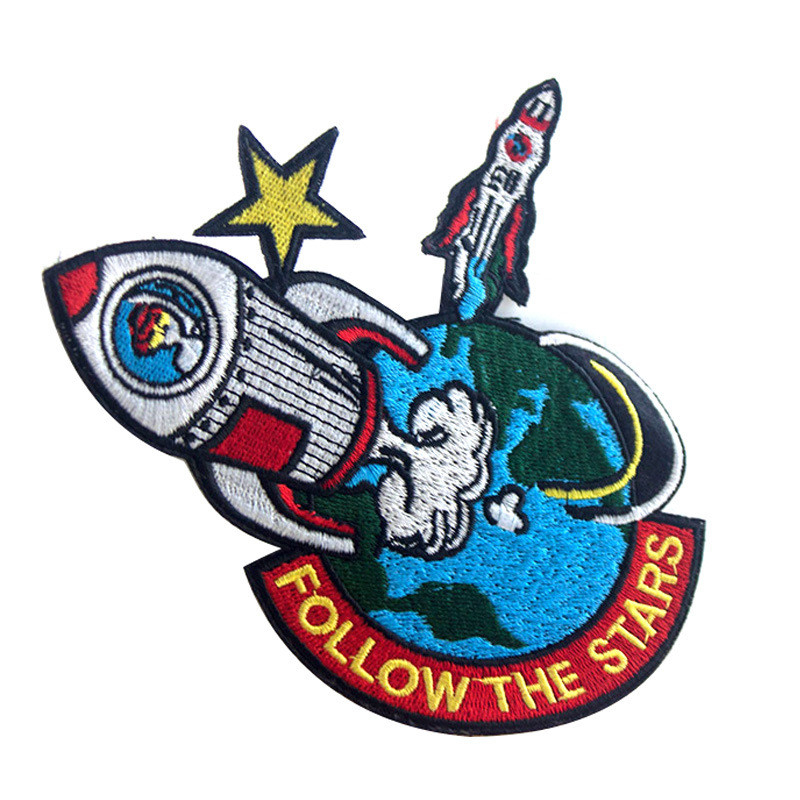 Personalised Custom Clothing Embroidered Labels Tags Embroidered Fabric