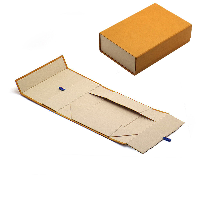 Recycled Foldable Cardboard Gift Boxes Tuck End Box Packaging With Design Printing