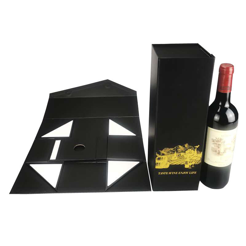 Logo Printing Wine Bottle Boxes Packaging Wine Gift Box Cardboard ...