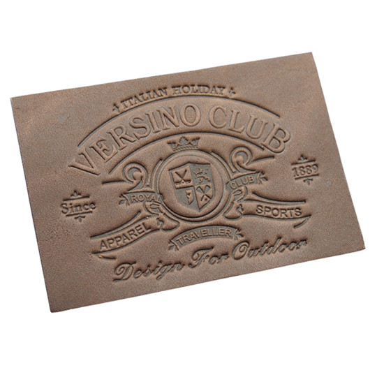 Promotional Custom Clothing Labels Laser Engraved Silk Screen Printed Advertising