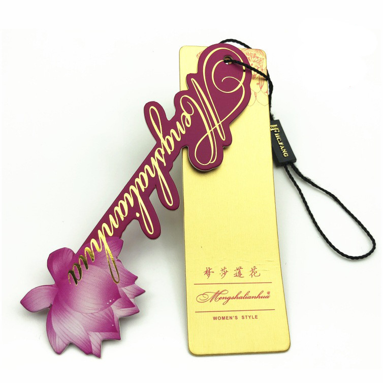 Recycled Custom Clothing Labels 800gsm Paper Cardstock Hang Tags String