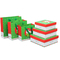 Christmas Custom Packaging Boxes Glossy Matt Lamination Rectangle Gift Presentation