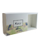 OEM ODM White Shipping Boxes , Custom Printed Retail Boxes Folded Paper