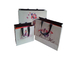 Commercial Custom Printed Paper Bags Tote Smooth Surface Ribbon Handle