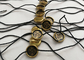 Luggage Hang Wire Security Tags String Polyester Fabric Cords Easy Lock