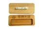 Reusable Solid Wood Engraved Name Badges , Full Color Name Badges With Safety Pin