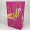 Corrugated Cardboard Wine Bottle Packing Boxes Offset Printing With Handle Rope