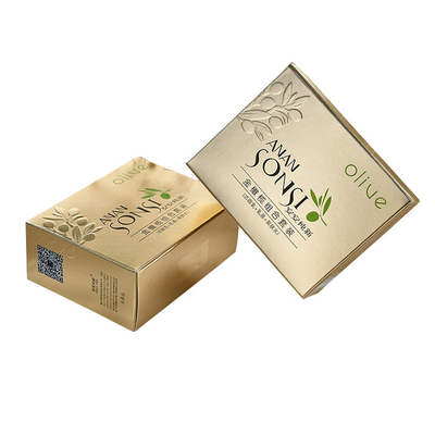 Good price Printed Luxury Gold Cosmetic Paper Box Packaging Custom Embossed Box Factory online