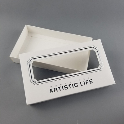 Good price Printed Paper Box With Clear Lid Custom Clothing Packaging Boxes Factory online