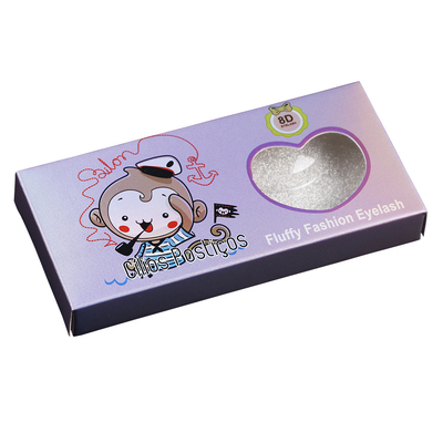 Good price Printed Color Eyelash Paper Box Packaging Recycled Laminated Paper Box Supplier online