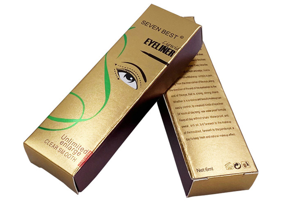 Good price Order Printed Luxury Gold Paperboard Boxes Eye Liner Packaging Wholesale online