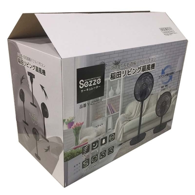 Good price Printed EB Flute Corrugated Paperboard Slotted Boxes For Household Appliance online