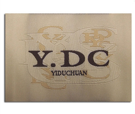 Good price High Density Custom Woven Neck Labels Tags Shirt Main Logo Fabric Labels For Hats online