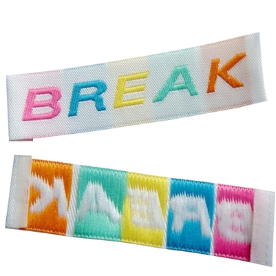 Good price Woven Edge Satin Labels Beanie Supreme Woven Label Top Apparel Labels Tags Maker online
