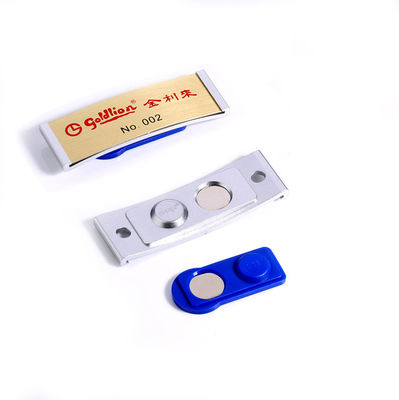 Good price Order Staff Reusable Name Badges With Magnetic Back Uniform Name Tags For Events online