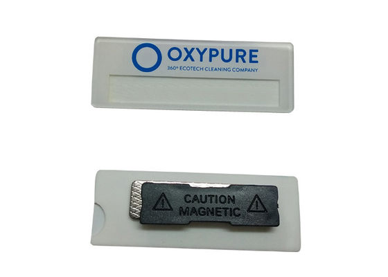 Good price Personalized Name Tags Holder Magnetic Name Plates Staff Name Badges With Custom Logo online