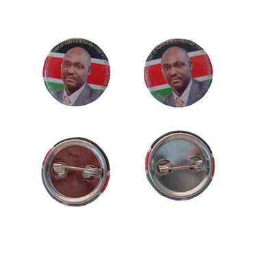 Good price Custom Round Tinplate Pin Badges with Safety Back – Promotional Metal Button Badges online