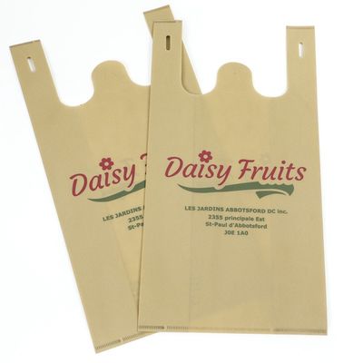 Good price Custom Printed Cheap Non Woven W Cut Carry Bags Wholesale Eco-Friendly Grocery Bags online
