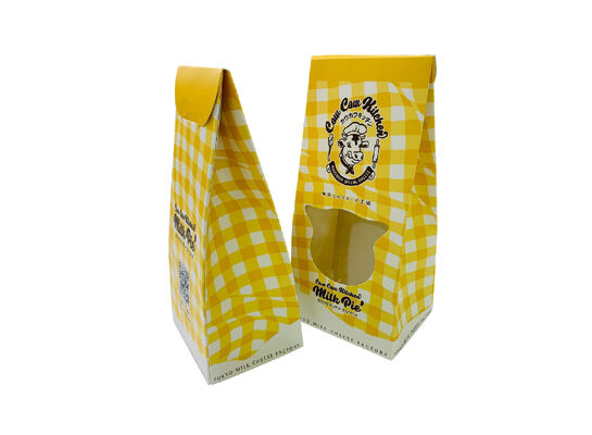 Good price Custom Printed Gift Packaging Box with Window | Paper Treat Boxes for Cookies, Candy, Pastries & Small Gifts online