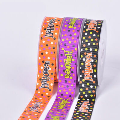 Good price Custom Printed Grosgrain Ribbon with Logo | Personalized Wholesale Ribbon online
