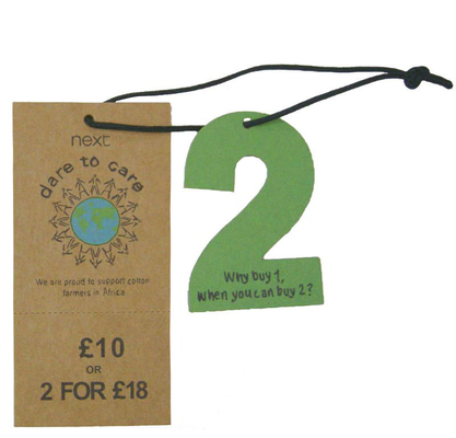 Good price Custom Printed Brown Kraft Paper Swing Hang Tags Paper Price Tags Factory online