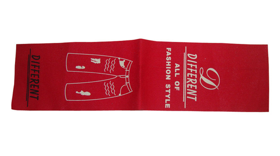 Good price Centre Fold Custom Sew In Tags Hem Sewn Labels Woven Tag  Labels Logo Fabric Labels Printing online