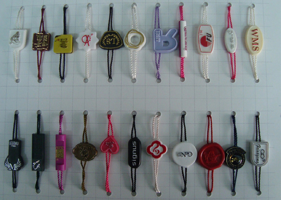 Good price Custom T Shirt Tags Plastic Hanging Labels Plastic Hang Tag Fasteners String online