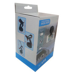 Good price Custom E-Flute Laminated Corrugated Cardboard Boxes For Phone Mounts Package online
